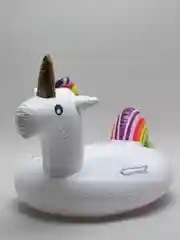 Белый надувной круг для детей