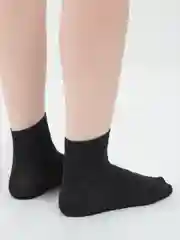 Черный носки хлопковые, белые и серые