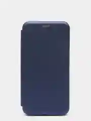 Синий чехол книжка Samsung Galaxy A6 Plus 2018 / J8 2018