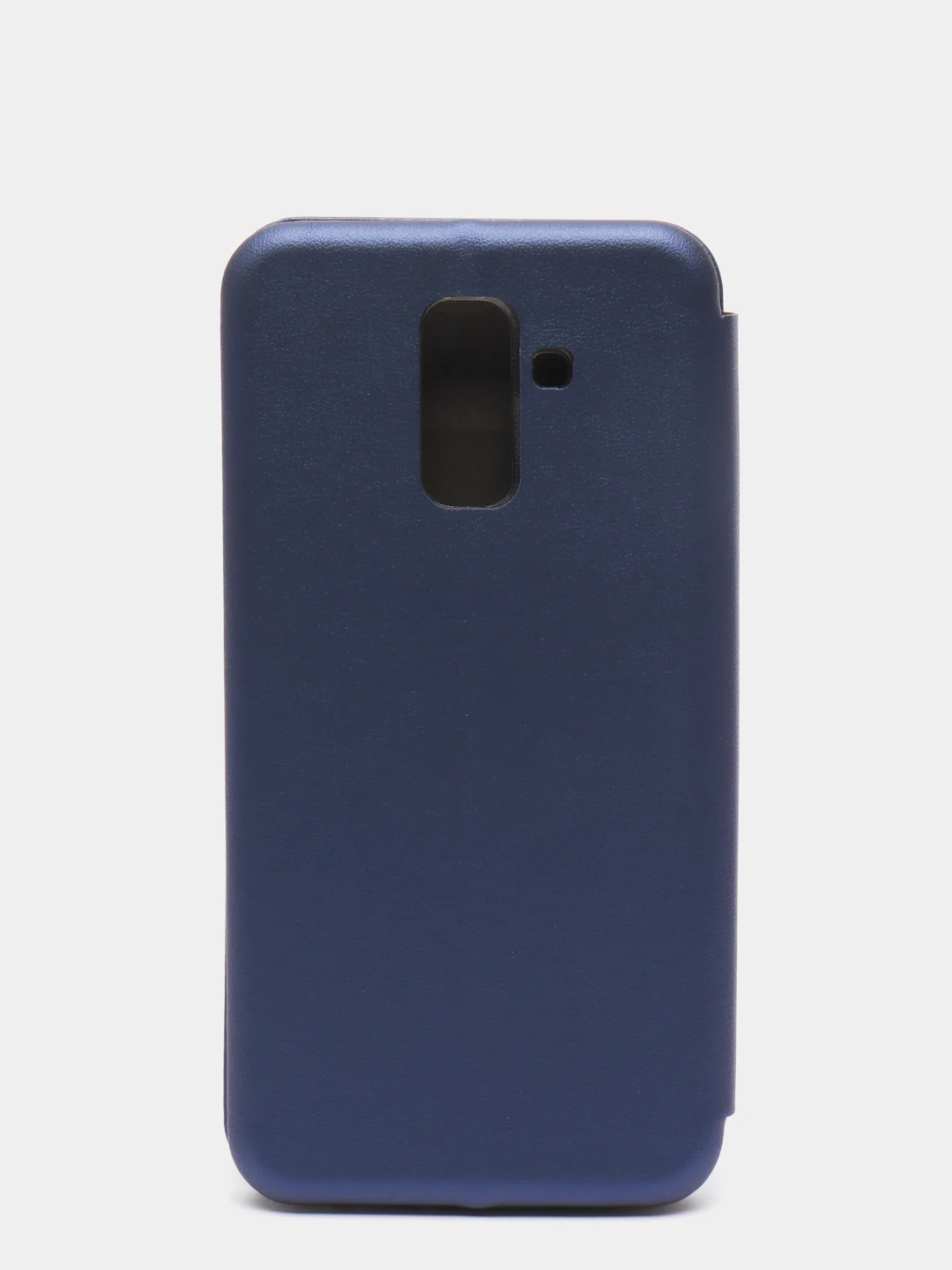 Синий чехол книжка Samsung Galaxy A6 Plus 2018 / J8 2018