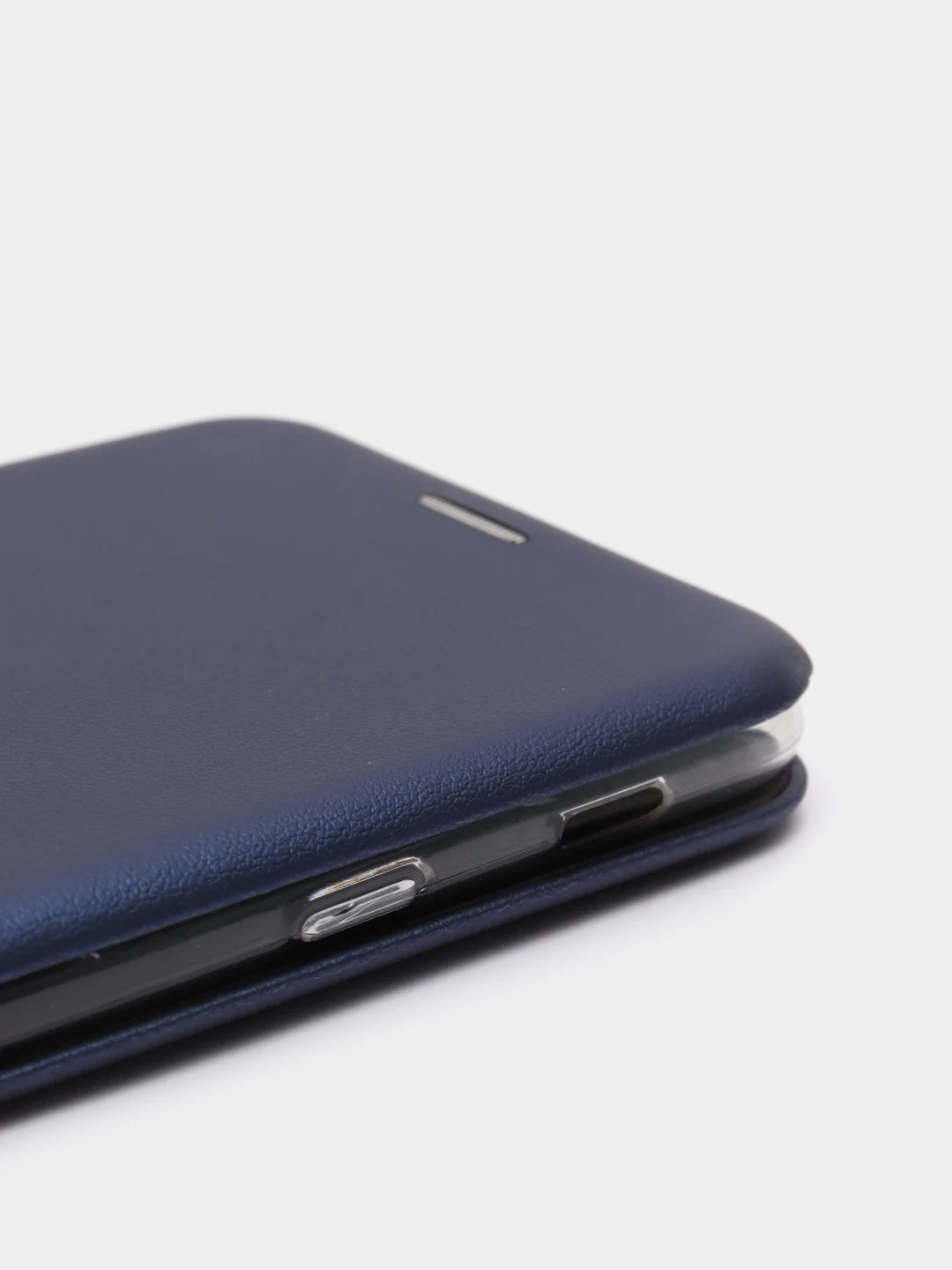 Синий чехол книжка Samsung Galaxy A6 Plus 2018 / J8 2018