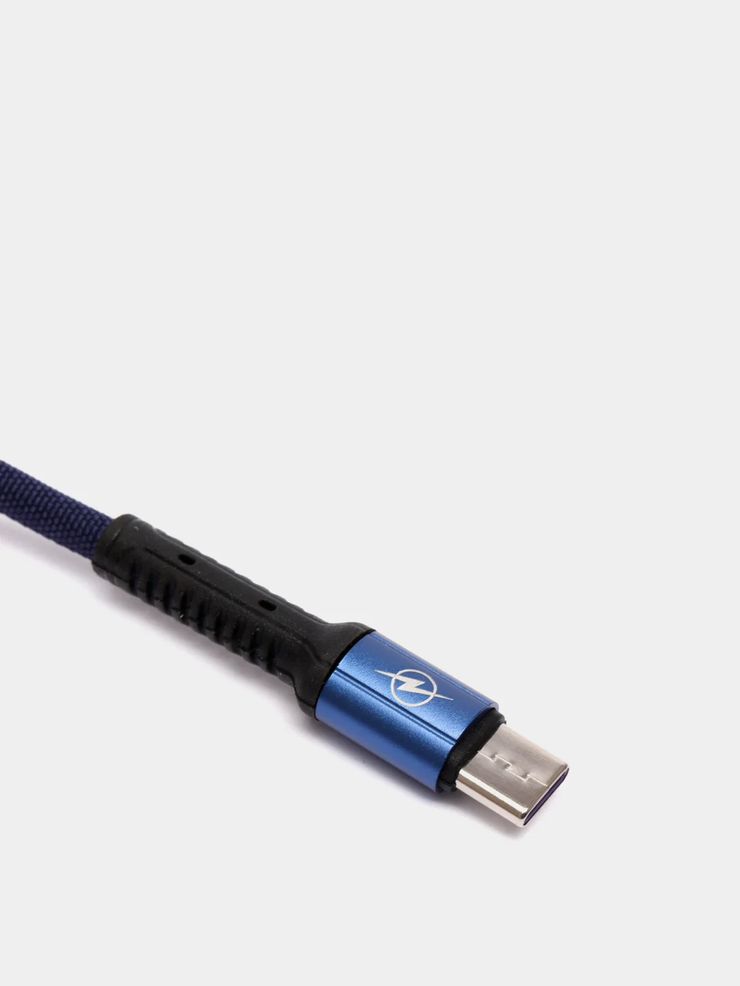Фиолетовый кабель зарядки Micro-USB, Type-C, 8PIN-lightning, с подсветкой