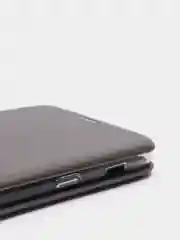 Серый чехол книжка Samsung Galaxy A6 Plus 2018 / J8 2018