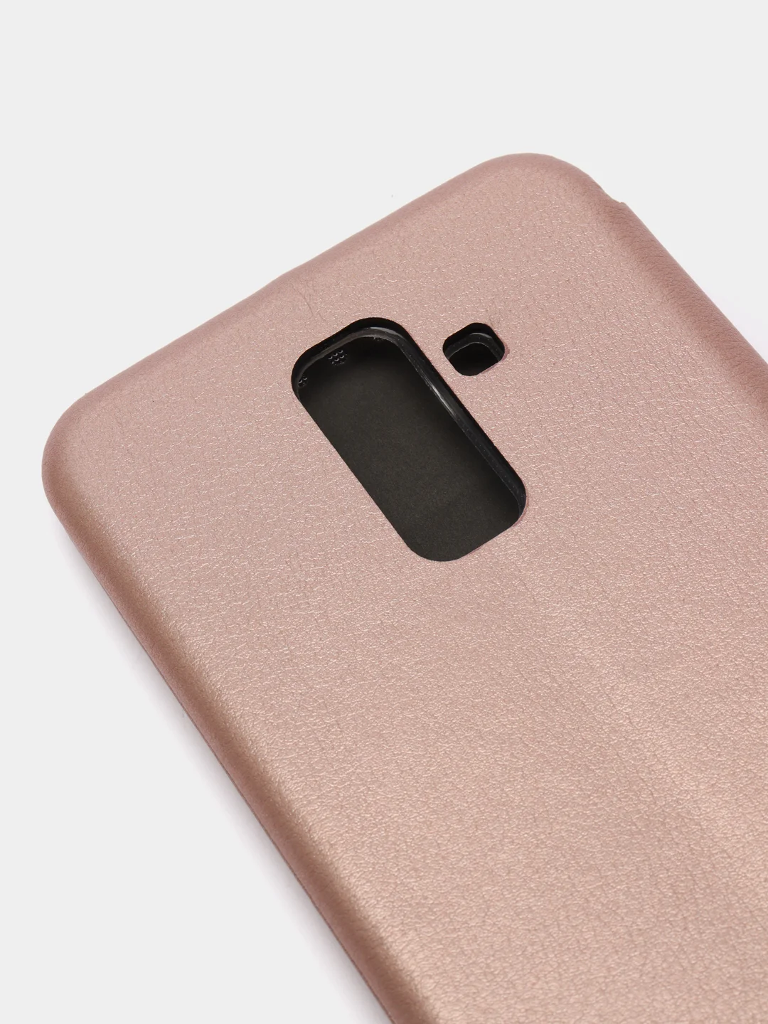 Розовый чехол книжка Samsung Galaxy A6 Plus 2018 / J8 2018