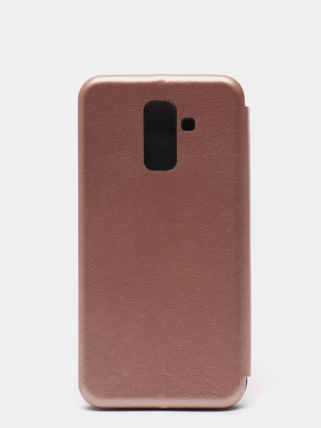 Розовый чехол книжка Samsung Galaxy A6 Plus 2018 / J8 2018