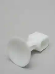 Белый стоппер-ограничитель для двери