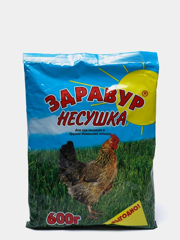 Премикс Здравур для кур "Несушка", 600 г, Ваше Хозяйство