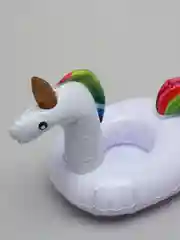 Белый надувной подстаканник