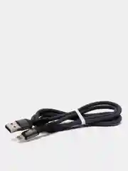 Серый кабель зарядки Micro-USB, Type-C, 8PIN-lightning, с подсветкой