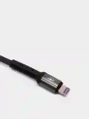 Серый кабель зарядки Micro-USB, Type-C, 8PIN-lightning, с подсветкой