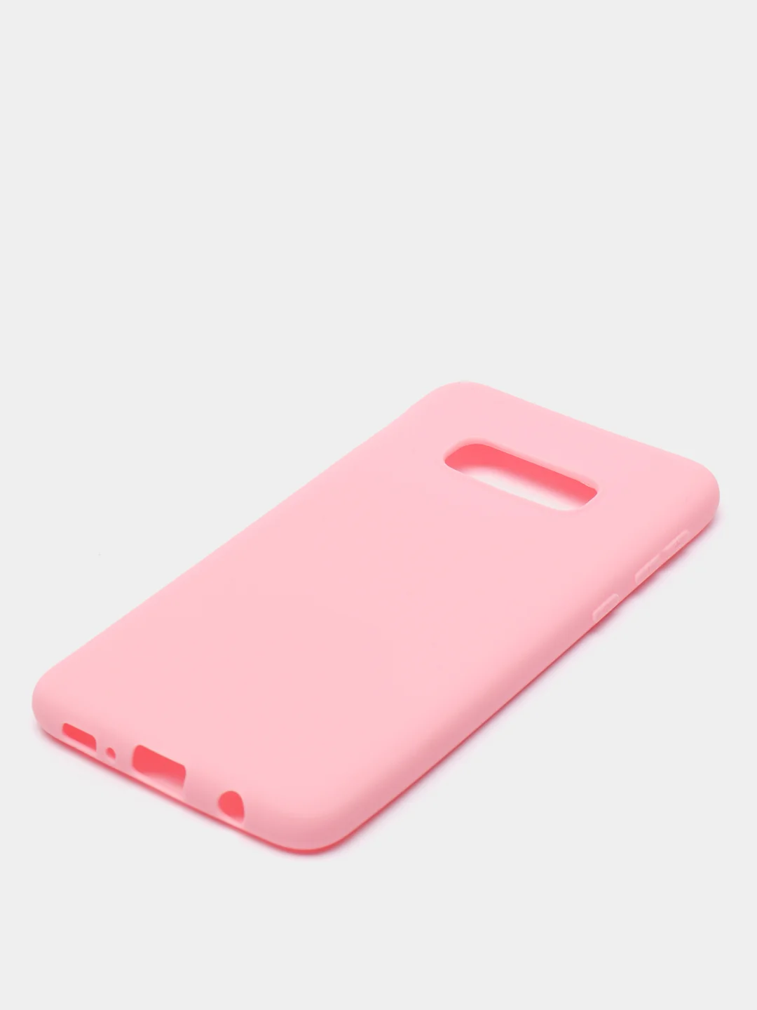 Розовый чехол Samsung Galaxy S10e (Самсунг Галакси С10е), силиконовый