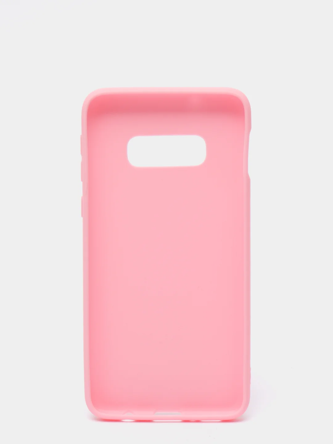 Розовый чехол Samsung Galaxy S10e (Самсунг Галакси С10е), силиконовый