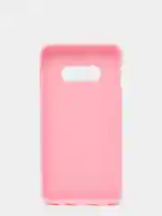 Розовый чехол Samsung Galaxy S10e (Самсунг Галакси С10е), силиконовый