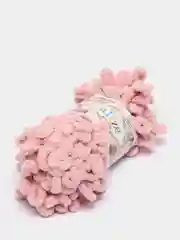 Пудровый пряжа петельками Alize Puffy, большие петельки
