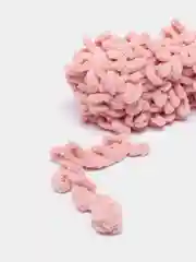 Пудровый пряжа петельками Alize Puffy, большие петельки