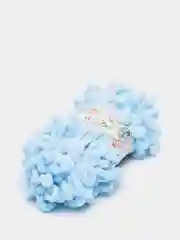Бирюзовый пряжа петельками Alize Puffy, большие петельки