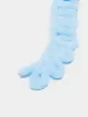Бирюзовый пряжа петельками Alize Puffy, большие петельки