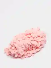 Пастельно-коралловый пряжа петельками Alize Puffy, большие петельки