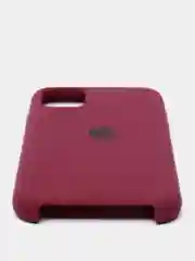 Багровый чехол Silicone case для iPhone 11/XR/12/7/8/X/XS/6S/Pro/Max,Plus,SE Силиконовый (айфон)