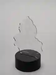 Алый акриловый ночник