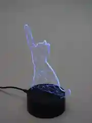 Бежевый акриловый ночник