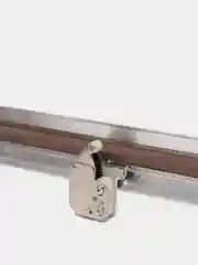 Люк под плитку 200 250 300 400 500 мм нажимной съемный с замком Evecs D CERAMO