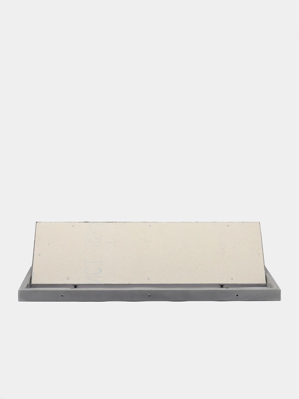Люк под плитку 200 300 400 500 600 800 900 1000 мм скрытый с замком Evecs CERAMO STEEL