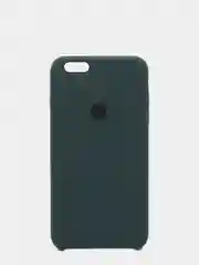 Тёмно-зелёный силиконовый чехол iPhone 6 Plus / 6S Plus, с открытым низом