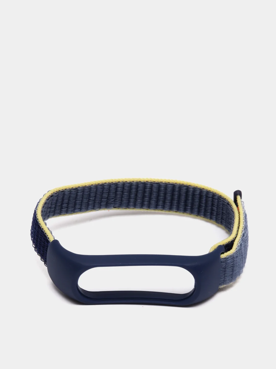 Индиго ремешок нейлоновый для Xiaomi mi band 4/5/6/7, на липучке, Сяоми ми банд