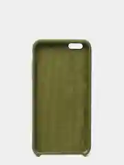 Зеленый силиконовый чехол iPhone 6 Plus / 6S Plus, с открытым низом