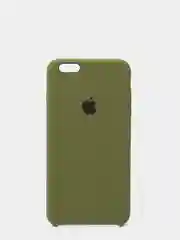 Зеленый силиконовый чехол iPhone 6 Plus / 6S Plus, с открытым низом