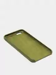 Зеленый силиконовый чехол iPhone 6 Plus / 6S Plus, с открытым низом
