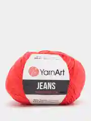 Алый пряжа YarnArt Jeans Ярнарт Джинс