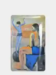 Коричневый 3d наклейки-стикеры на телефон "Картины всего мира"