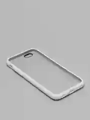 Белый силиконовый чехол iPhone 6 / iPhone 6S, Silicone Case, с закрытым низом