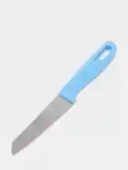 Синий нож кухонный, с чехлом