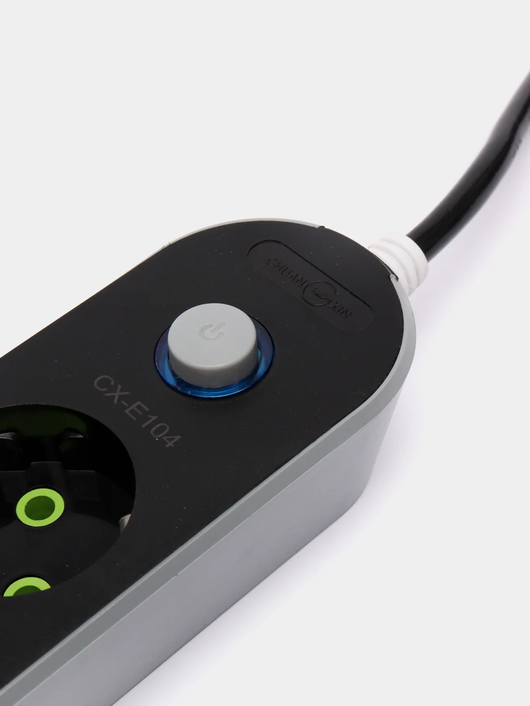 Угольный удлинитель сетевой фильтр с USB разъемами