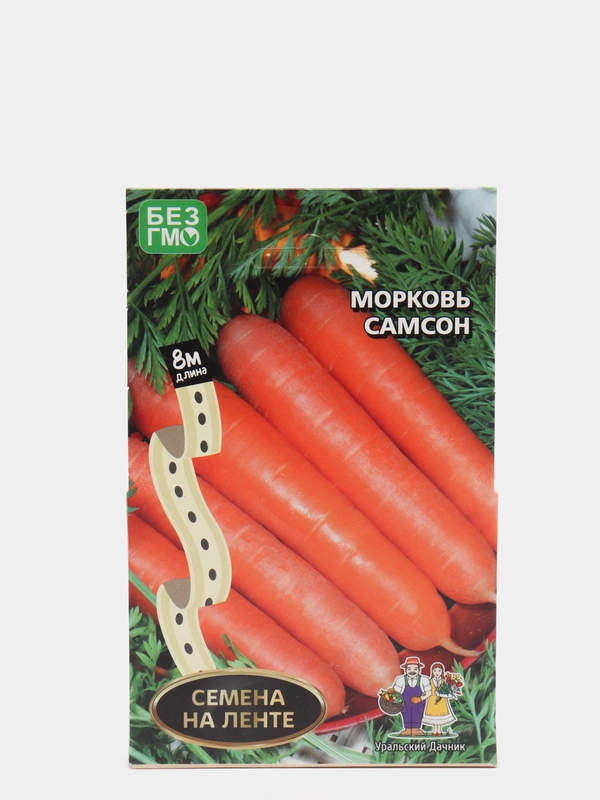 Семена на ленте, морковь "Самсон"