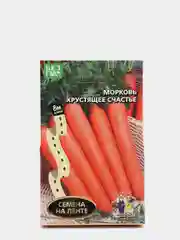 Семена Морковь "Хрустящее счастье", на ленте