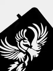 Багровый трафарет для нанесения временных татуировок