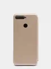 Золотой чехол книжка на Honor 7c / Honor 7a Pro / Huawei Y6 2018 / Y6 Prime (5.7)