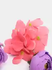 Коралловый набор цветов из мыла