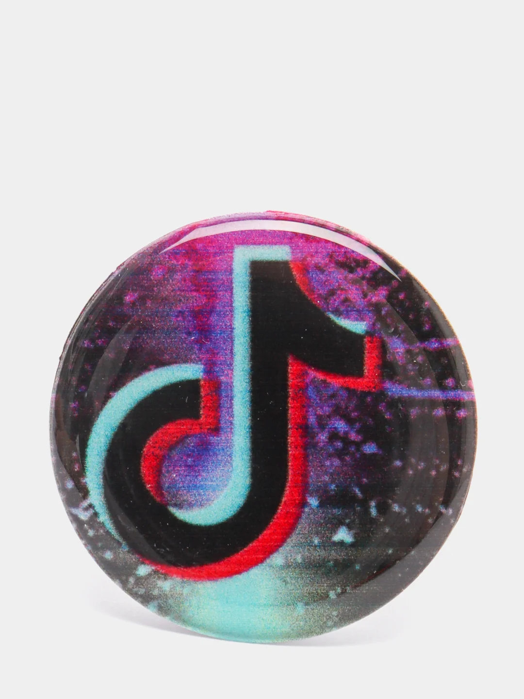 Хаки попсокет TikTok для смартфона (Tik tok, тик ток, тикток)