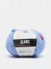 Небесно-голубой пряжа YarnArt Jeans, 55% Хлопок, 45% Акрил, 50 г, 160 м  (часть1) Ярн Арт Джинс