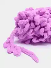 Фиолетовый пряжа с большими петельками Puffy Alize (Ализе Пуффи), разные цвета