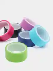 Клейкие WASHI-ленты для декора "Интенсив", 15 мм х 3 м, 7 шт