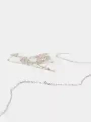Серебряный цепочка для изготовления украшений, якорное плетение