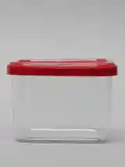 Вишнёвый контейнер для сыпучих продуктов