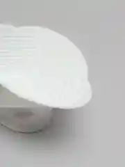 Белый силиконовый коврик для мытья кистей