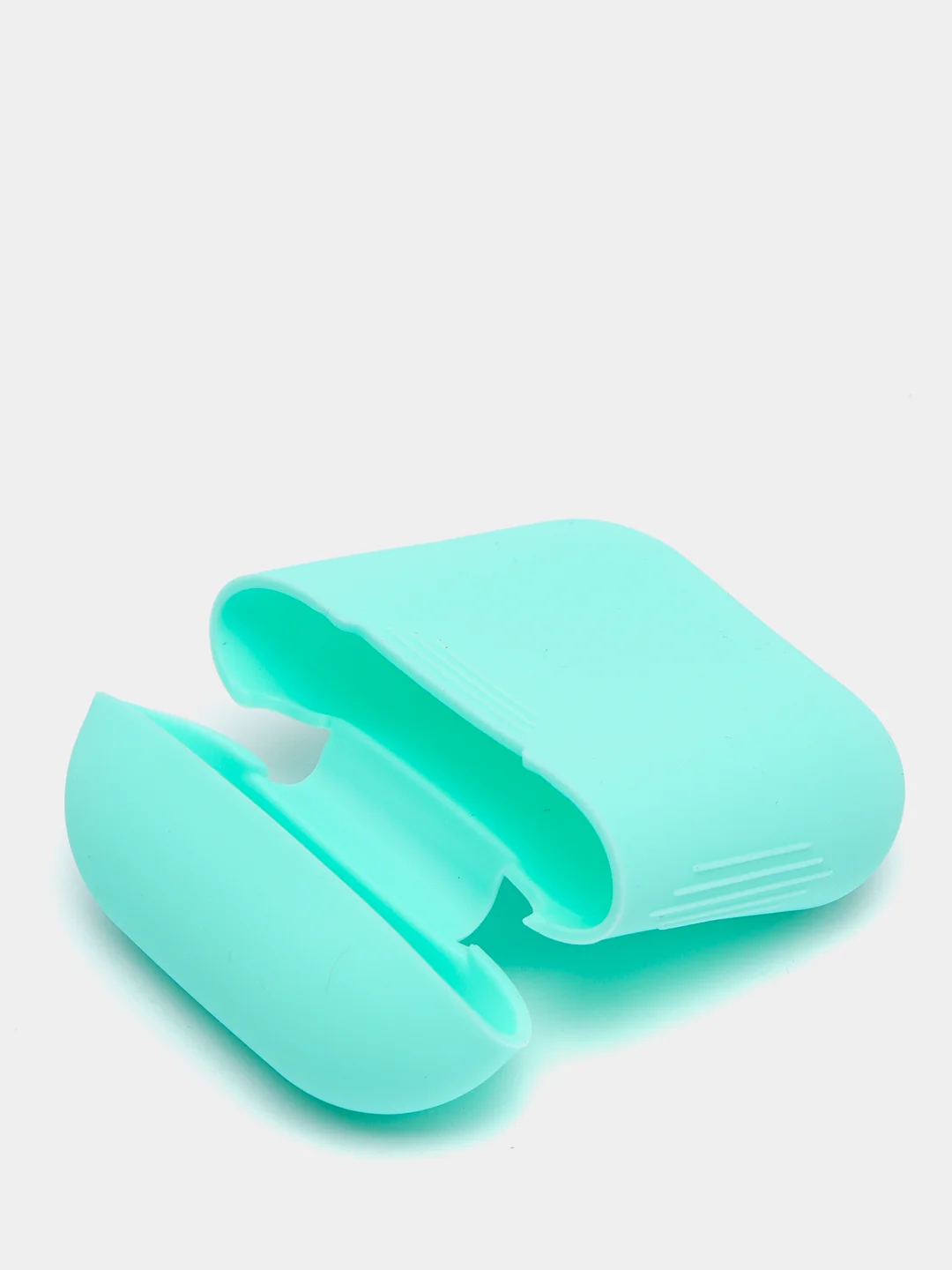 Бирюзовый силиконовый чехол для Apple AirPods 1 / 2